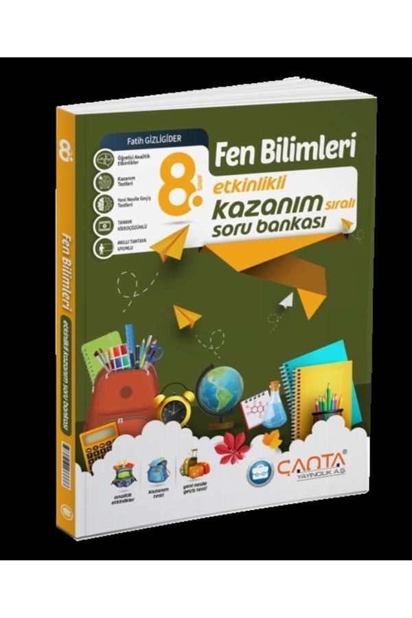 Çanta Yayınları 8. Sınıf Fen Bilimleri Etkinlikli Kazanım Sıralı Soru Bankası - Çanta Yayıncılık - Image 1