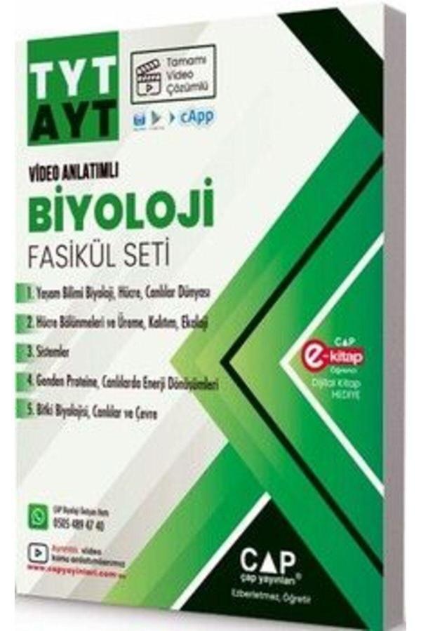 Çap Üniversiteye Tyt Ayt Hazırlık Biyoloji Fasikülü Seti - Çap Yayınları - Image 1