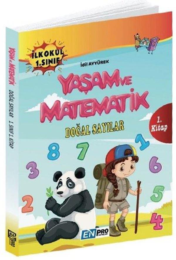 İlkokul 1.Sınıf 1.Kitap-Doğal Sayılar-Yaşam ve Matematik - Enpro Yayınları - Image 1