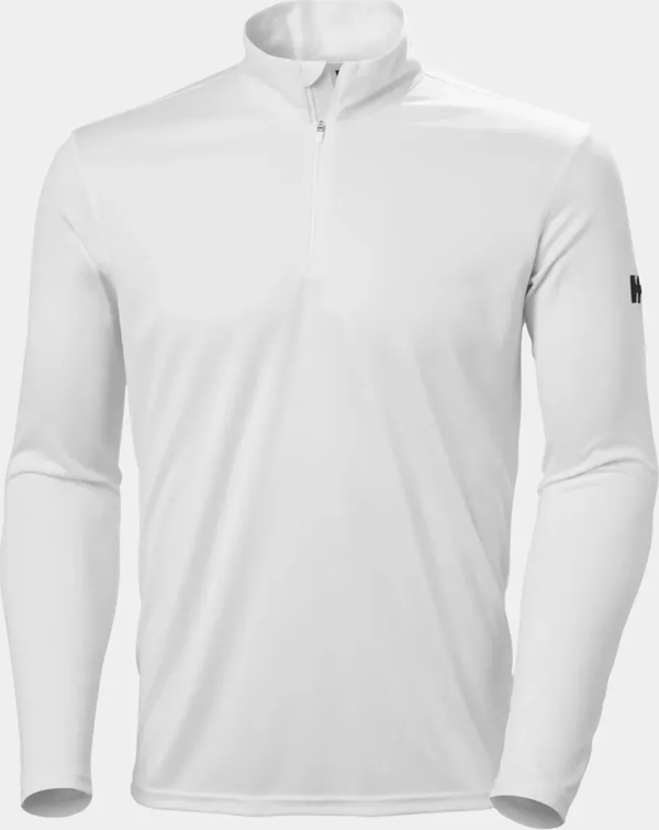 Helly Hansen Hh Tech 1/2 Zıp 2.0 Uv Üst Erkek Beyaz Tshirt Hha.49583-hha.001 - Image 1