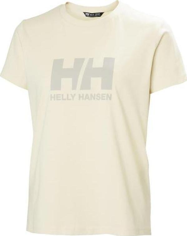 Helly Hansen W Hh Logo T-shırt 3.0 Kadin Bej Tshirt Hha.54593-hha.034 - Image 1