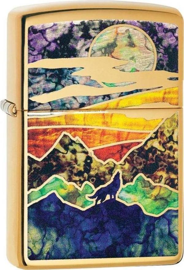 Zippo Howling Wolf - Uluyan Kurt Dizayn Çakmak  - Image 1
