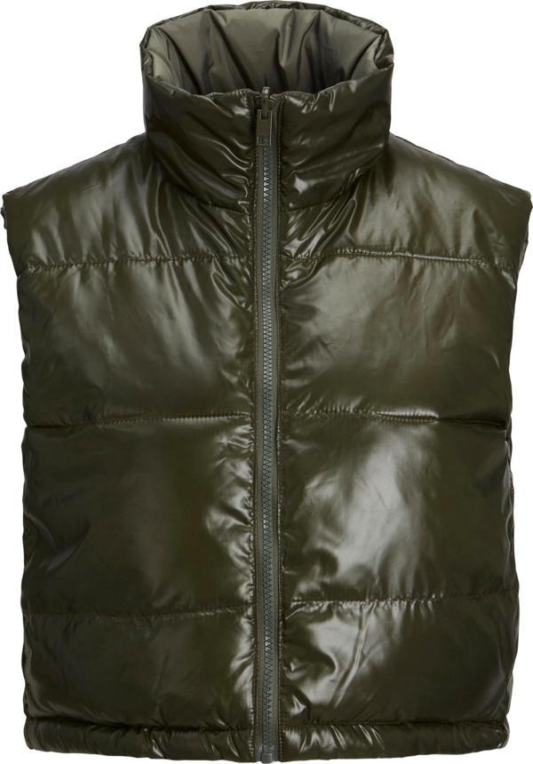 Jack Jones Jxelına Rev Vest Otw Kadin Kahverengi Yelek 12236463-15 - Image 1