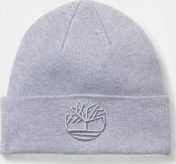 Timberland Tonal 3d Embroidery Beanie Erkek Gri Bere Tb0a2pjrc811 - Image 1