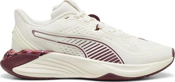 Puma 311739 PWR Hybrid TR Wns Floral Ri Spor Ayakkabı Krem - Image 1