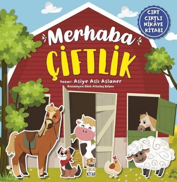 Merhaba Çiftlik-Cırt Cırtlı Hikaye Kitabı - Sincap Kitap - Image 1