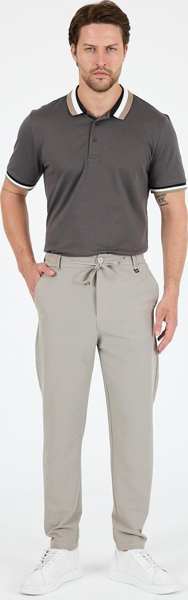 Spor ve Günlük Rahat Esnek Kumaş Erkek Jogger Pantolon Eşofman Altı 3670 - Image 1