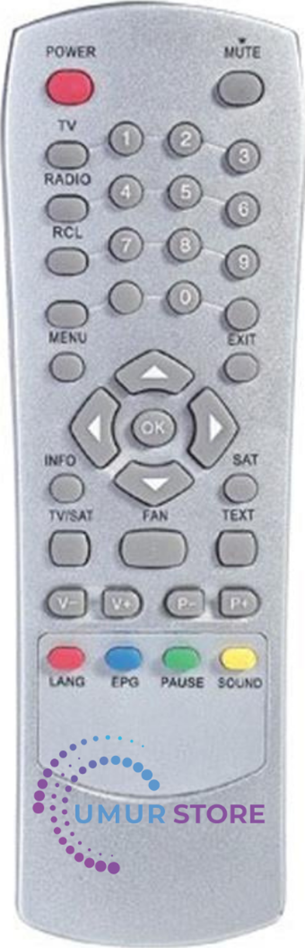 Baftec 15500-15600 Uydu Alıcı Kumandası - Image 1
