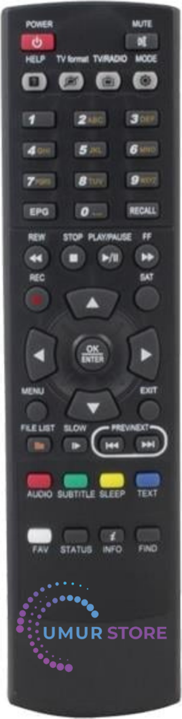 Next YE-2010 Tiger HD Uydu Alıcı Kumandası - Image 1