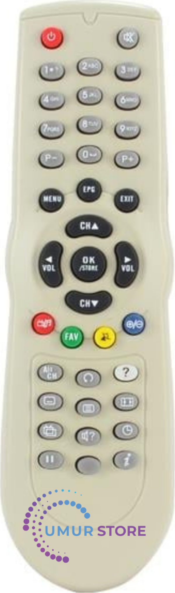 Taplin 6600-7700-8000-18000-19000 Uydu Alıcı Kumandası - Image 1