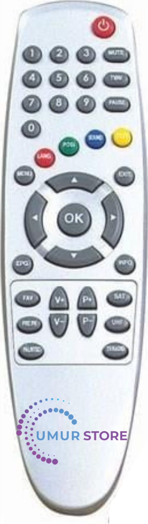 Techstar 5000 Uydu Alıcı Kumandası - Image 1