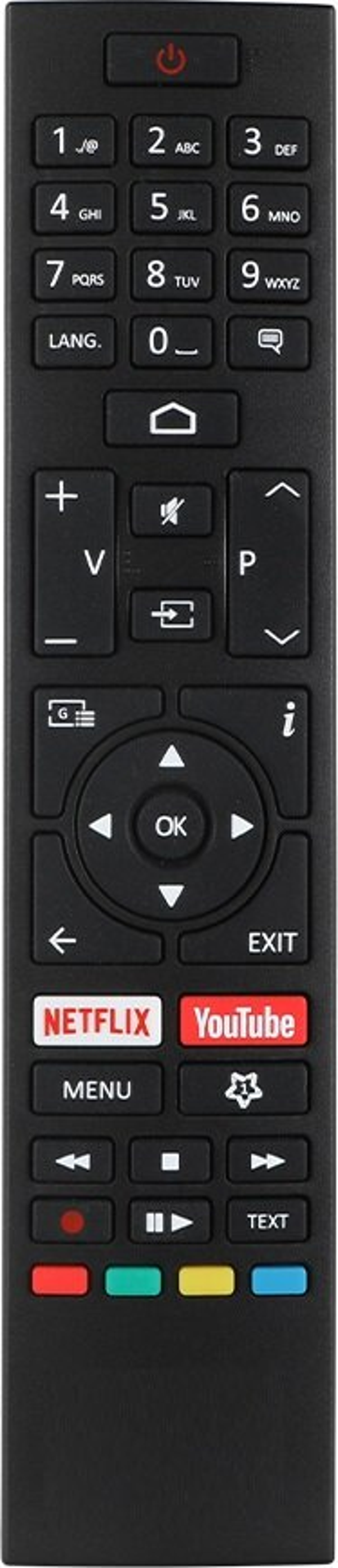 Vestel 32FA9500 Android Smart LED TV Kumandası – Mikrofonsuz - Image 1