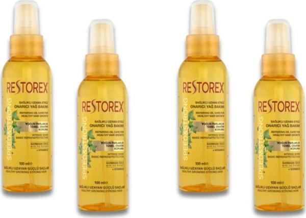 Restorex Sarmaşık Özlü Onarıcı Yağ Bakımı 100 Ml (4 Adet) - Image 1