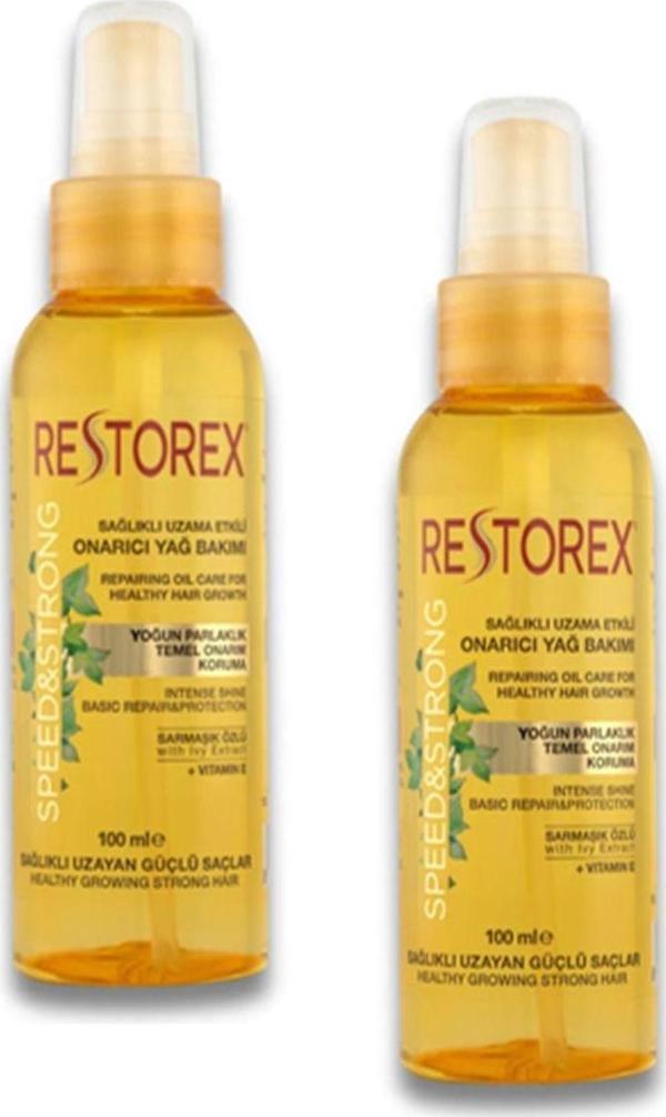 Restorex Sarmaşık Özlü Onarıcı Yağ Bakımı 100 Ml 2 Adet - Image 1