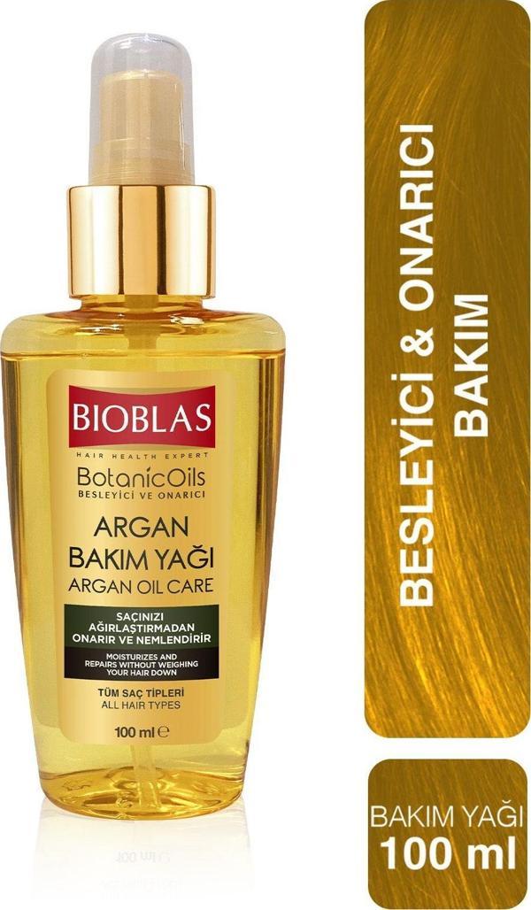 Bioblas Botanic Oils Argan Saç Bakım Yağı 100 Ml - Image 1