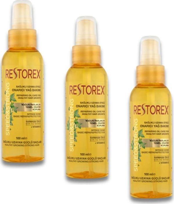 Restorex Sarmaşık Özlü Onarıcı Yağ Bakımı 100 Ml 3 Adet - Image 1