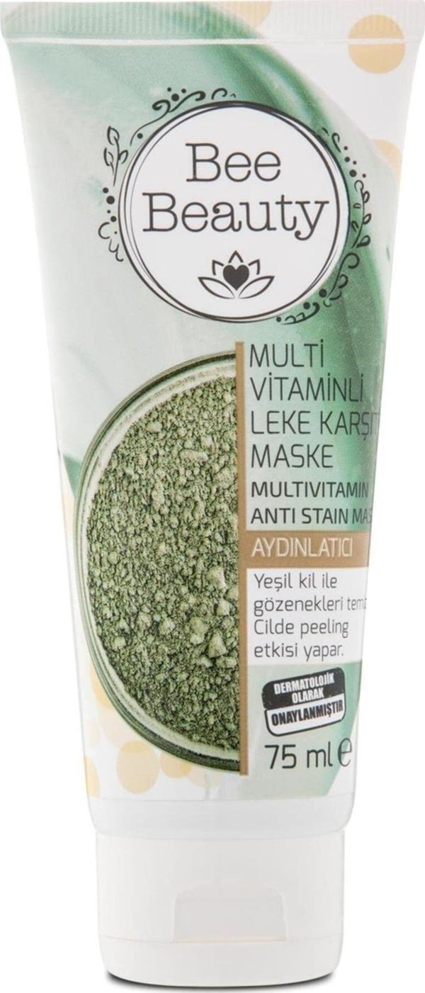 Bee Beauty Multi Vitaminli Aydinlatici Leke Karşiti Maske 75 Ml X 2 Adet - Image 1