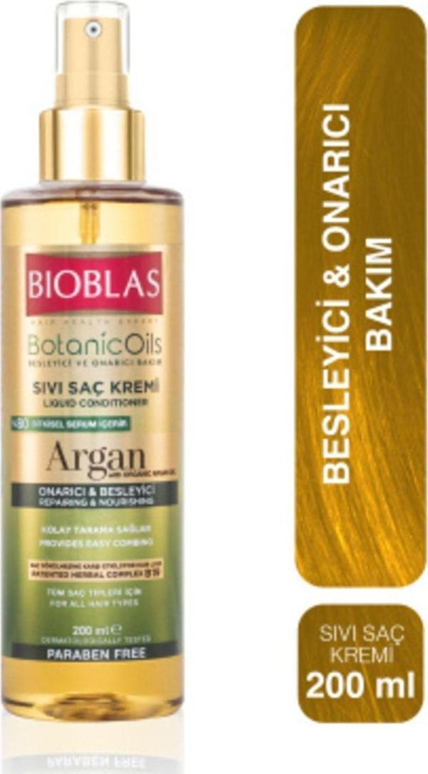 Bioblas Botanicoils Argan Yağlı Sıvı Saç Kremi 200Ml - Image 1