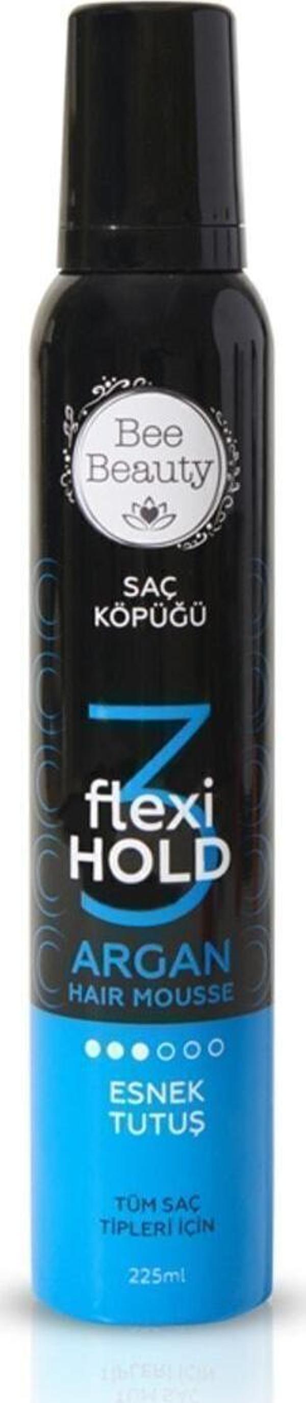 Bee Beauty Argan Yağlı Esnek Tutuş Saç Köpüğü 225 Ml - Image 1