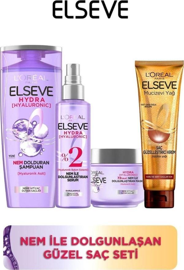 Elseve Nem Ile Dolgunlaşan Güzel Saç Seti - Image 1