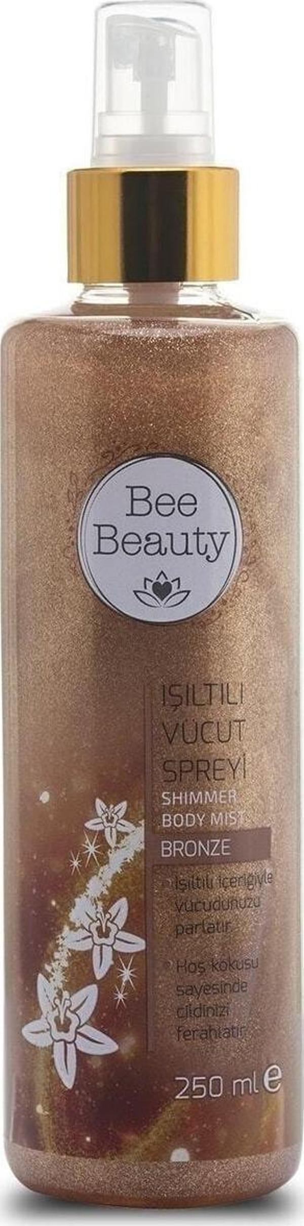 Bee Beauty Bronze Işıltılı Vücut Spreyi 250 Ml - Image 1