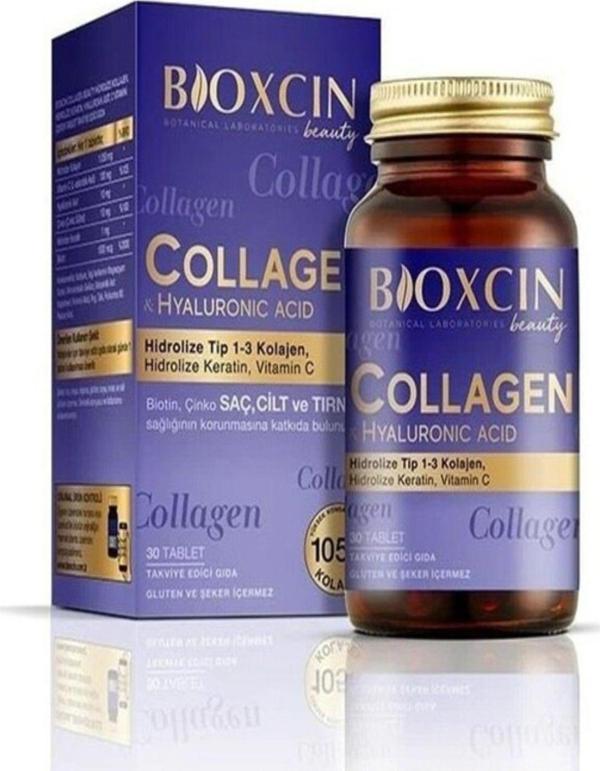 Bioxcin Collagen Hyaluronic Acid Tip 1-3 30 Tablet - Image 1