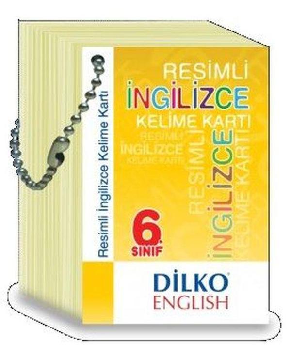 Dilko 6. Sınıf Resimli İngilizce Kelime Kartı - Dilko - Image 1