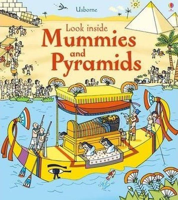 Look Inside Mummies & Pyramids: 1 - Usborne - Image 1