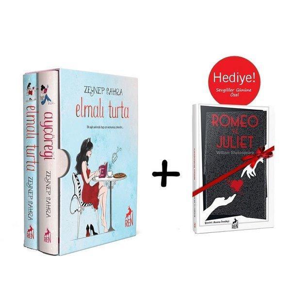 Ayçöreği-Elmalı Turta Seti-2 Kitap Takım-Romeo ve Juliet Hediyeli - Ren Kitap Yayınevi - Image 1