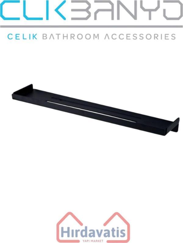 Çelik Banyo Paris Dkp Etejer 50Cm Mat Siyah - Image 1