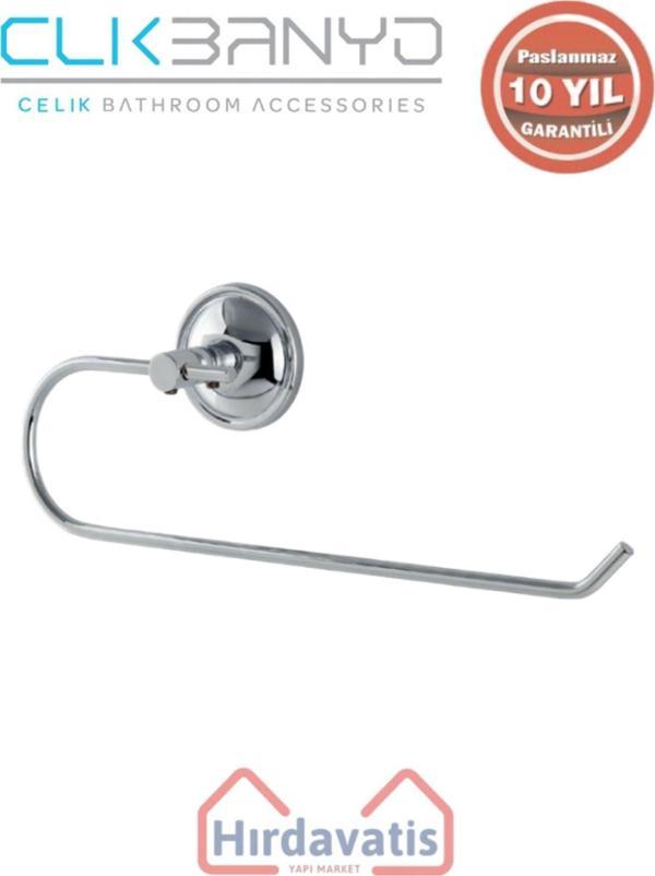 Çelik Banyo Paslanmaz Pirinç Bella Açık Kağıt Havluluk - Image 1