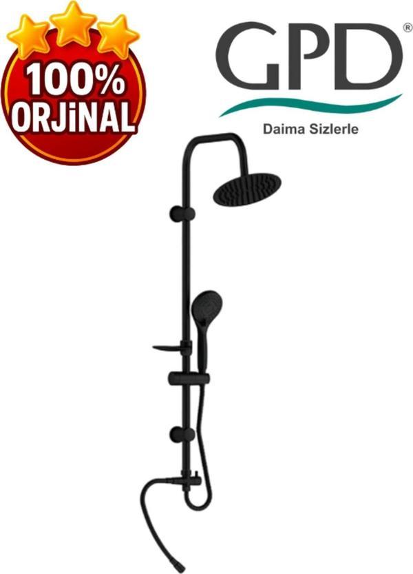 Gpd Dst19-2-S Yönlendiricili Duş Seti (3 Fonksiyonlu El Duşu + Ø200) - Image 1