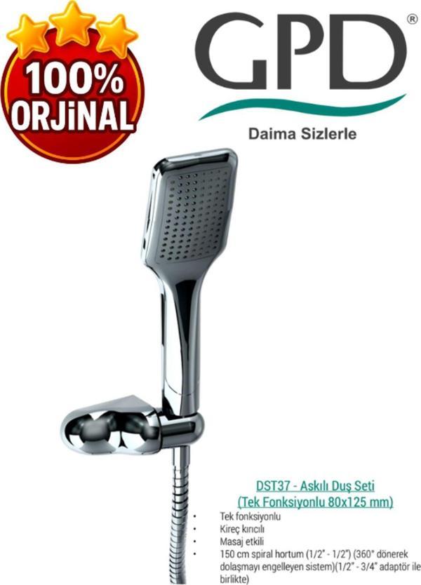 Gpd Dst37 Askılı Duş Seti (Tek Fonksiyonlu 80X125) - Image 1