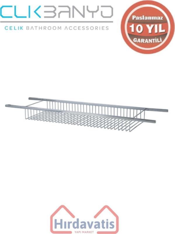 Çelik Banyo Paslanmaz Pirinç Küvet İçi Șampuanlık Sabunluk Ve Köşe Süngerlik - Image 1