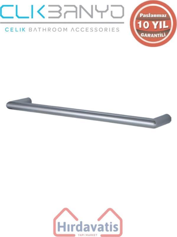 Çelik Banyo Paslanmaz Pirinç Flora Küvet Kolu Rozetsiz 17Cm - Image 1
