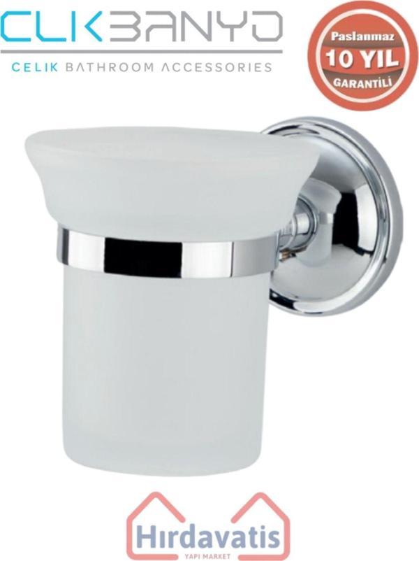 Çelik Banyo Paslanmaz Pirinç Bella Fırçalık - Image 1