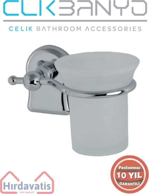 Çelik Banyo Paslanmaz Pirinç Lale Diş Fırçalık - Image 1