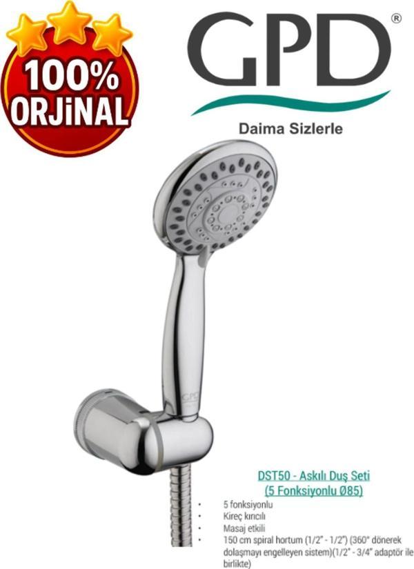 Gpd Dst50 Askılı Duş Seti (5 Fonksiyonlu Ø85) - Image 1