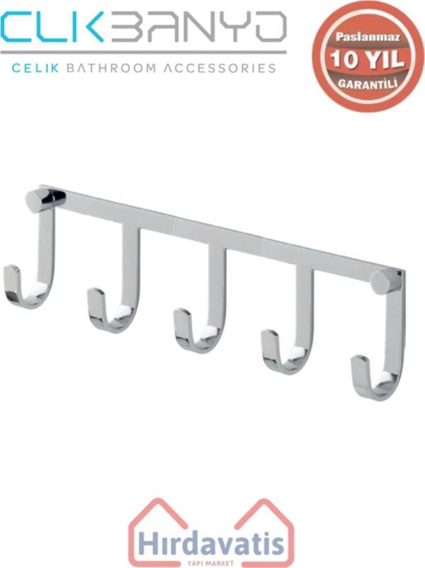 Çelik Banyo Paslanmaz Pirinç Bella Linda Be?Li Askılık - Image 1