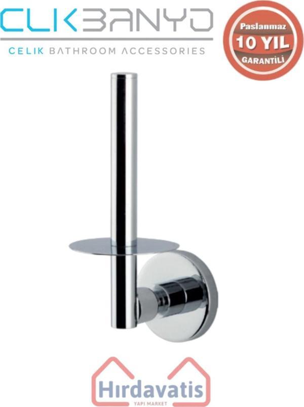 Çelik Banyo Paslanmaz Pirinç Flora Yedek Kağıtlık - Image 1