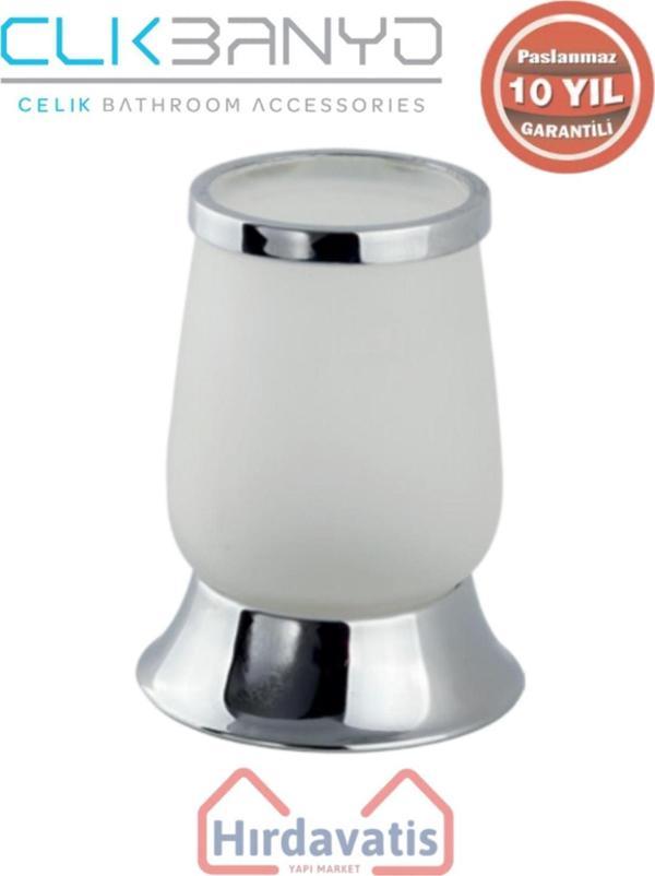 Çelik Banyo Paslanmaz Pirinç Bella Set Üstü Diş Fırçalık - Image 1