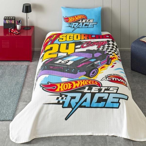 TAÇ HOT WHEELS FAST TEK KİŞİLİK LİSANSLI PİKE TAKIMI - Image 1