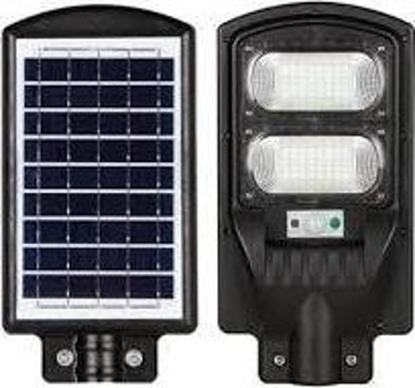 Horoz Grand-100 Led Solar Sokak Lambası 100W Siyah - Image 1