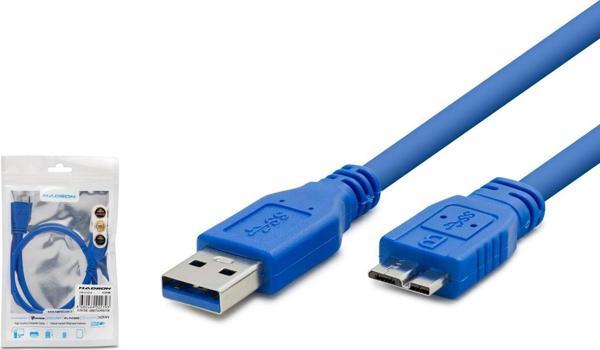 Hadron Hdx7517 Usb3.0 To Note4 Harddisk Kablosu 1.5 Metre Mavi - Image 1