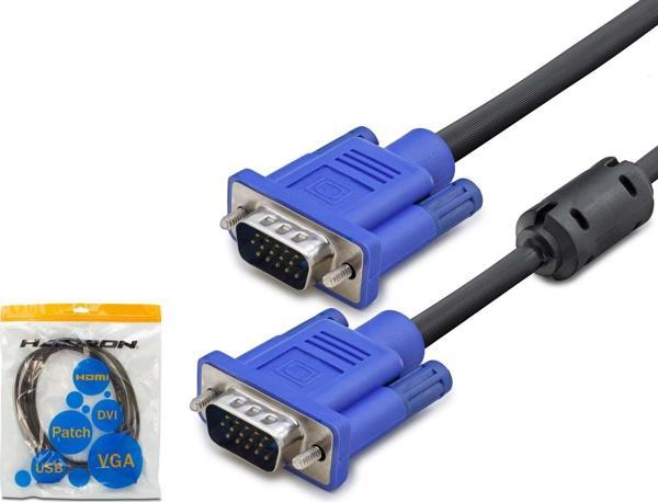 Hadron Hdx7754 1,5 Metre Vga Kablo Od7.3 A Kalite Siyah - Image 1