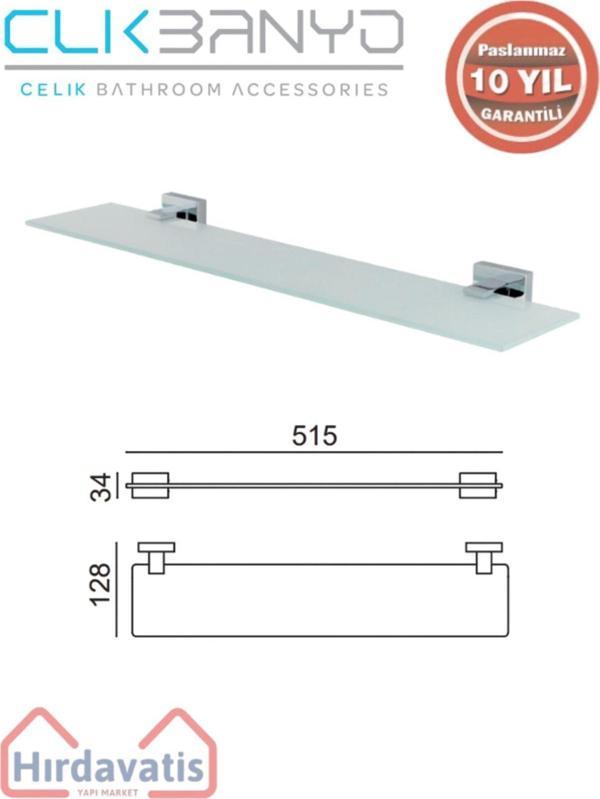 Çelik Banyo Paslanmaz Pirinç Kenzo Etejer - Image 1