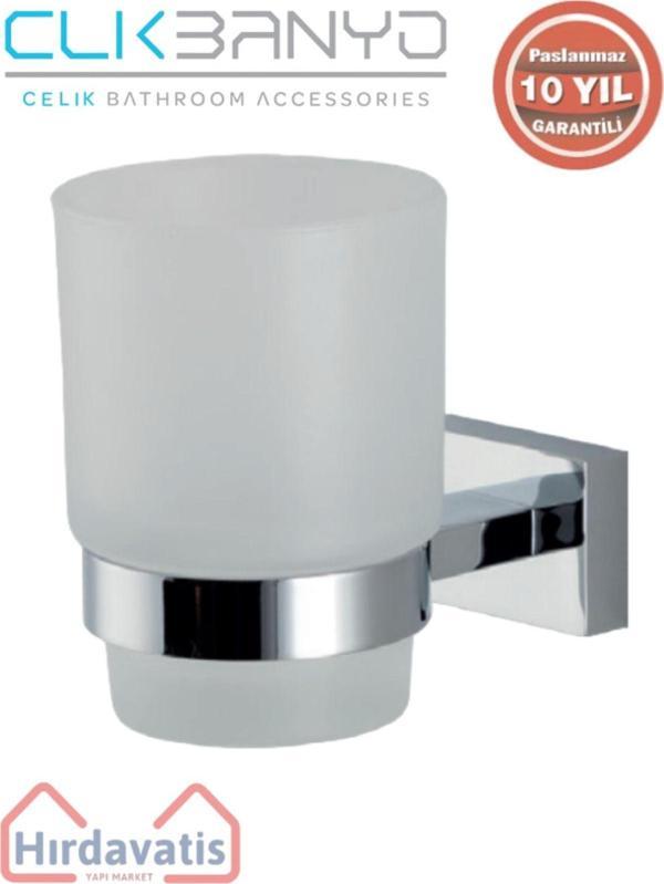 Çelik Banyo Paslanmaz Pirinç Kenzo Fırçalık - Image 1