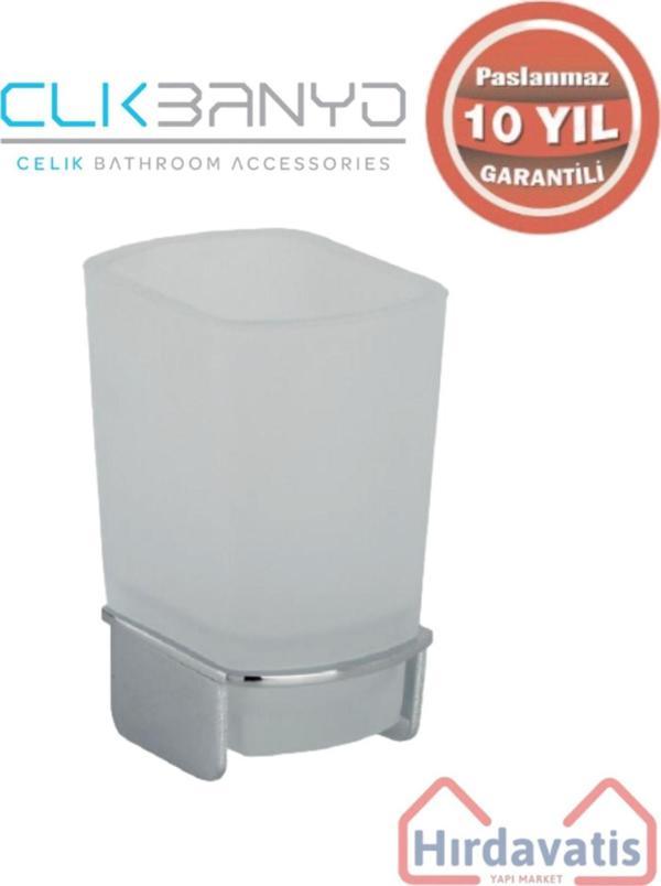 Çelik Banyo Paslanmaz Pirinç Milano Set Üstü Di? Fırçalık - Image 1
