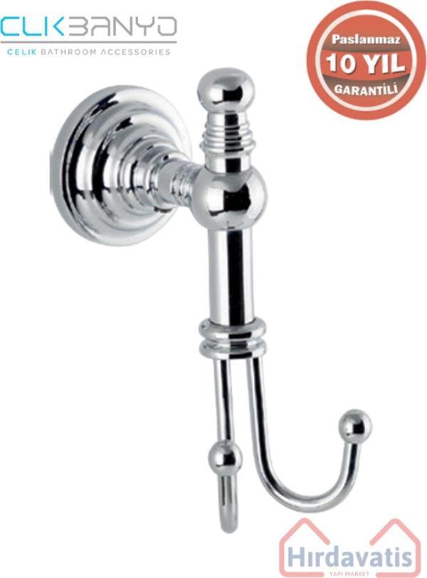 Çelik Banyo Paslanmaz Pirinç Ottoman Bornozluk Çiftli 10 Yıl Garantili - Image 1