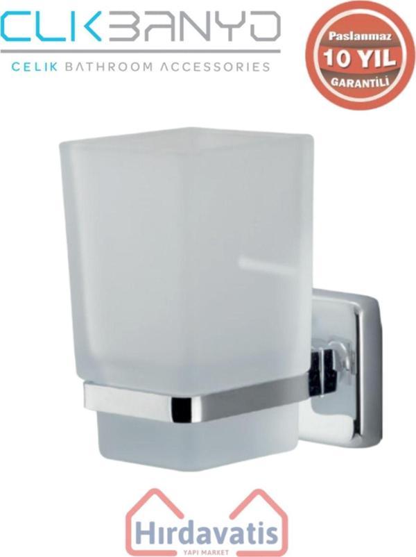 Çelik Banyo Paslanmaz Pirinç Kumru Diş Fırçalık - Image 1